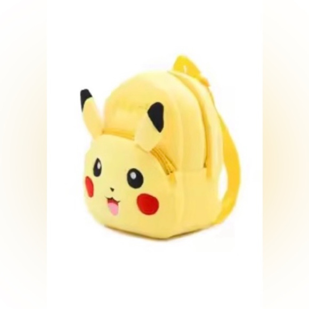 Yellow Pikachu Mini Backpack for Kids